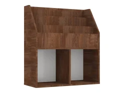 Clearance vidaxl Suporte p/ revistas infantis deriv. madeira carvalho castanho Natural claro