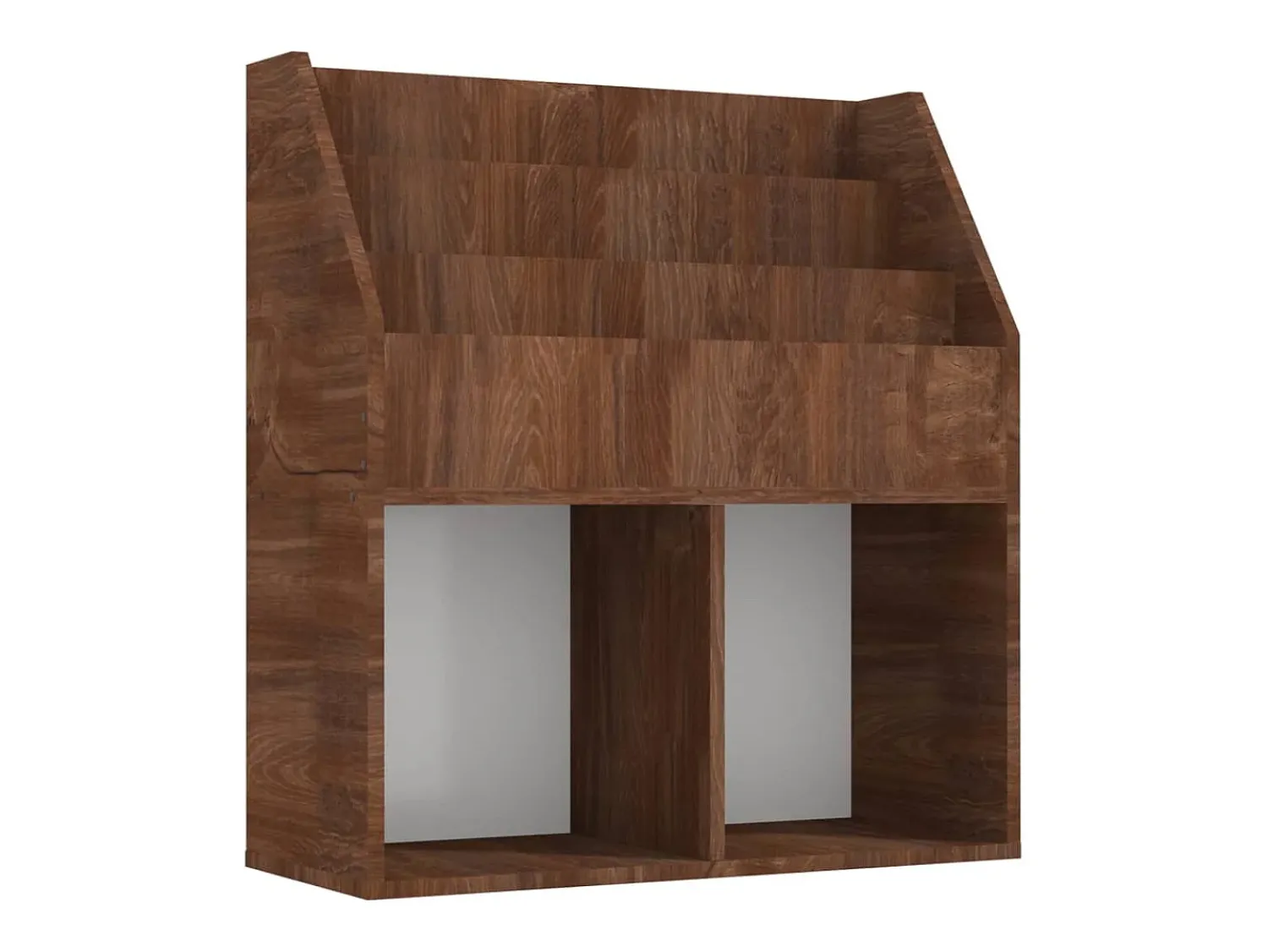 Clearance vidaxl Suporte p/ revistas infantis deriv. madeira carvalho castanho Natural claro