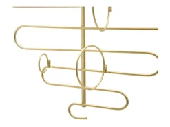 Acessórios De Arrumação|Acessório Vinho E Bar| Suporte para Garrafas VKH326, Ouro, 53x13x72 cm, Kendra Home Dourado