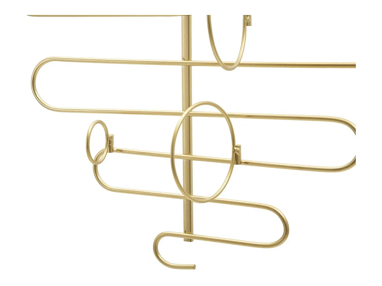 Acessórios De Arrumação|Acessório Vinho E Bar| Suporte para Garrafas VKH326, Ouro, 53x13x72 cm, Kendra Home Dourado