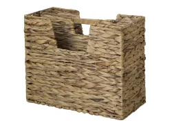 Clearance Suporte para Jornais 40x34x20 cm Natural em Capim Marinho Castanho