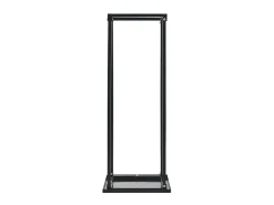 Best Suporte para lenha com base 37x37x113 cm aço PT687216 Preto