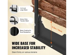 Suporte para Lenha Exterior de 12,7 Pés com Tampa SucceBuy, Suporte para Lenha 152" x 14,2" x 46,1" (Suporte para Lenha Exterior com Tampa)^ Acessórios De Arrumação