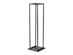 Suporte para Lenha SucceBuy de Aquecimento, 33 x 32 x 112 cm, Armazenamento de Lenha Interno, Capacidade de Carga 45,4 kg, Suporte de Armazenamento para Lenha Alto^ Acessórios De Arrumação