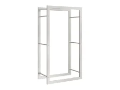 Sale Suporte para lenha 50x28x94 cm aço inoxidável PT824063 Prateado