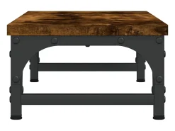 Móvel De Tv*Helloshop26 Suporte para monitor móvel de escritório 55 x 23 x 14 cm madeira industrializada marrom 02_0044893 Castanho