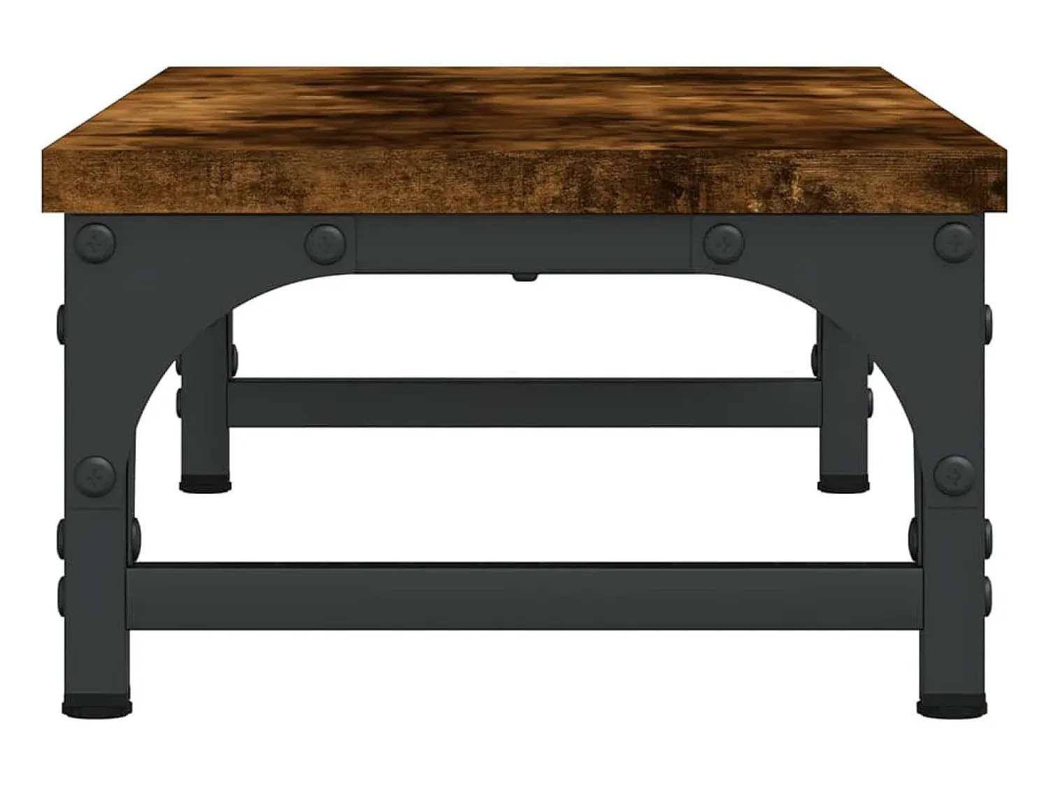 Móvel De Tv*Helloshop26 Suporte para monitor móvel de escritório 55 x 23 x 14 cm madeira industrializada marrom 02_0044893 Castanho