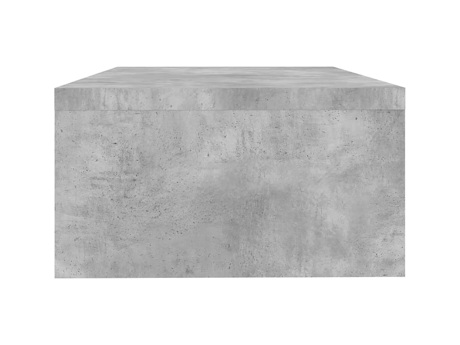 Suporte para monitor 42x24x13 cm contraplacado cimento PT631517^ Móvel De Tv