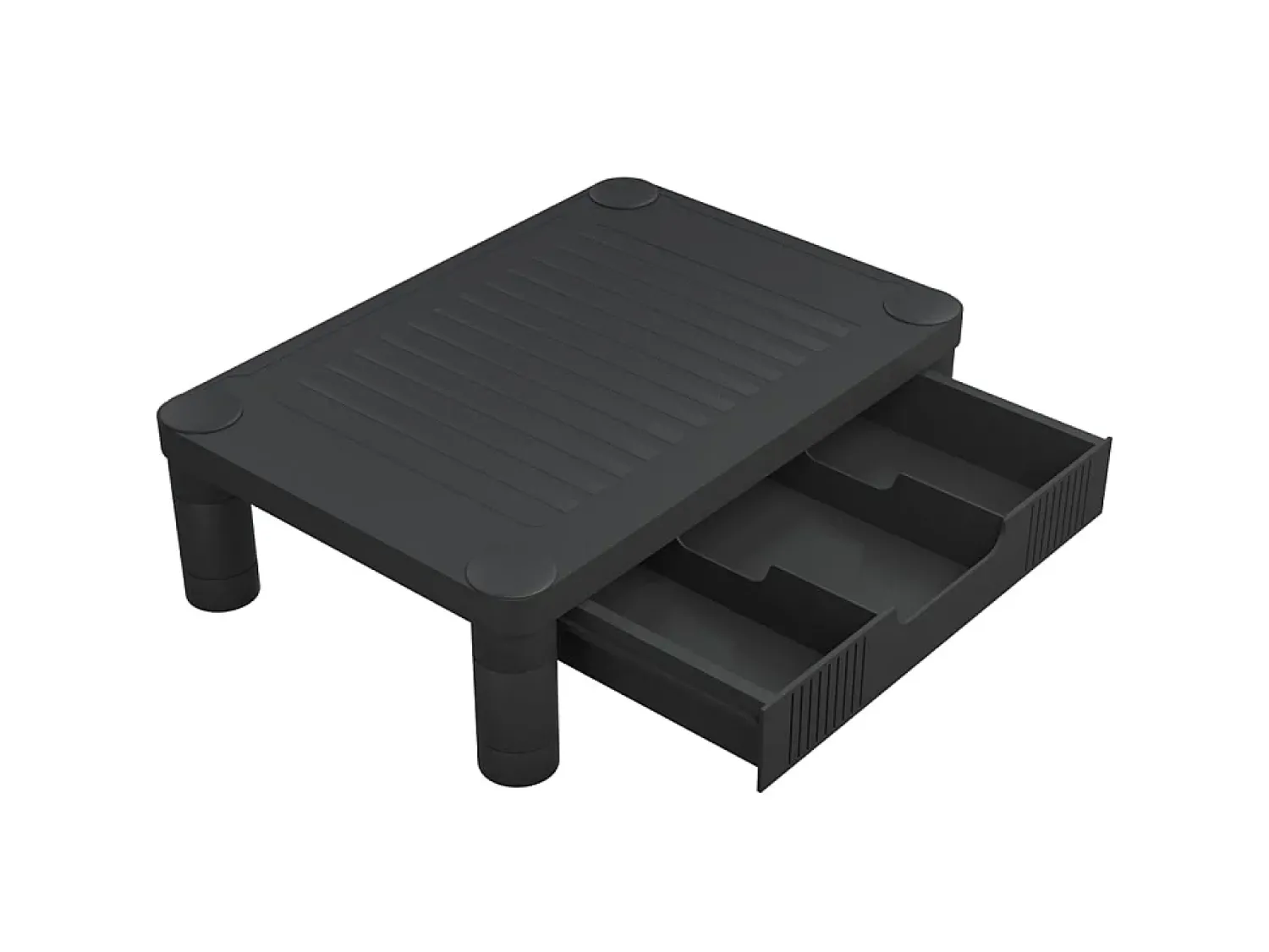 Móvel De Tv| Suporte para monitor 43x30,5x13 cm PT809996 Preto