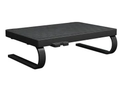 Móvel De Tv| Suporte para monitor 37x28x11,5 cm PT977832 Preto