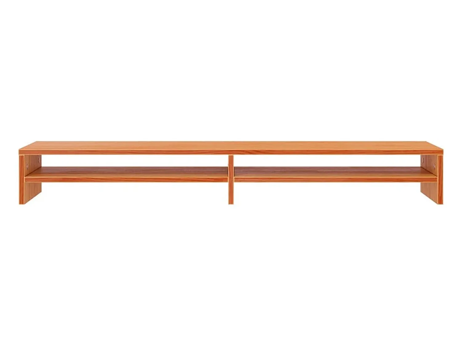 Móvel De Tv| Suporte para monitor 100x24x13 cm pinho maciço mel PT852708 Castanho