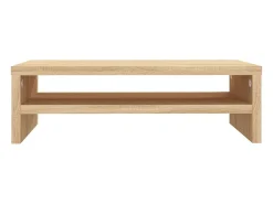 Móvel De Tv| Suporte para monitor 42x24x13 cm contraplacado carvalho sonoma PT395017 Castanho