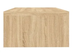 Móvel De Tv| Suporte para monitor 42x24x13 cm contraplacado carvalho sonoma PT395017 Castanho