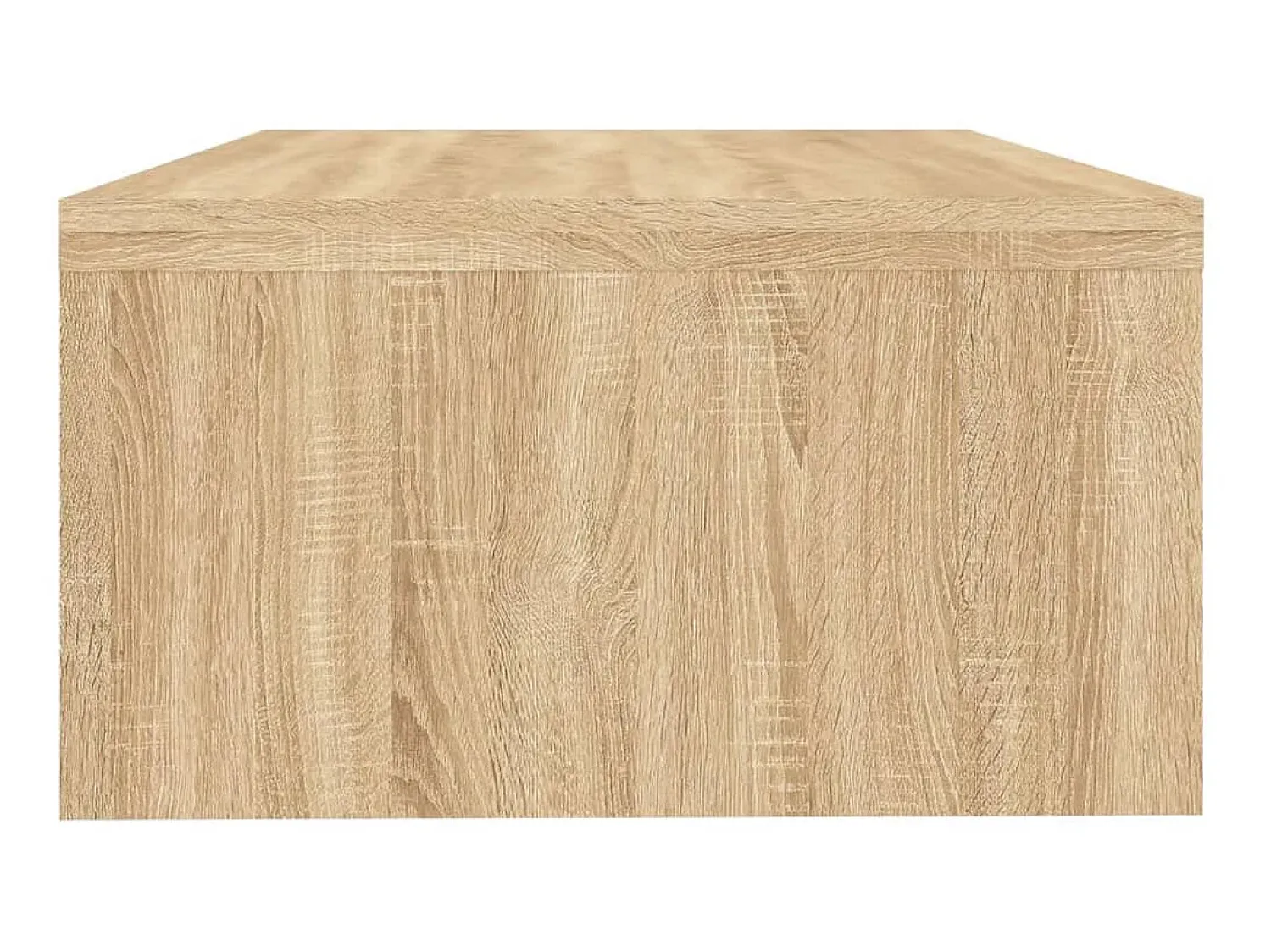 Móvel De Tv| Suporte para monitor 42x24x13 cm contraplacado carvalho sonoma PT395017 Castanho