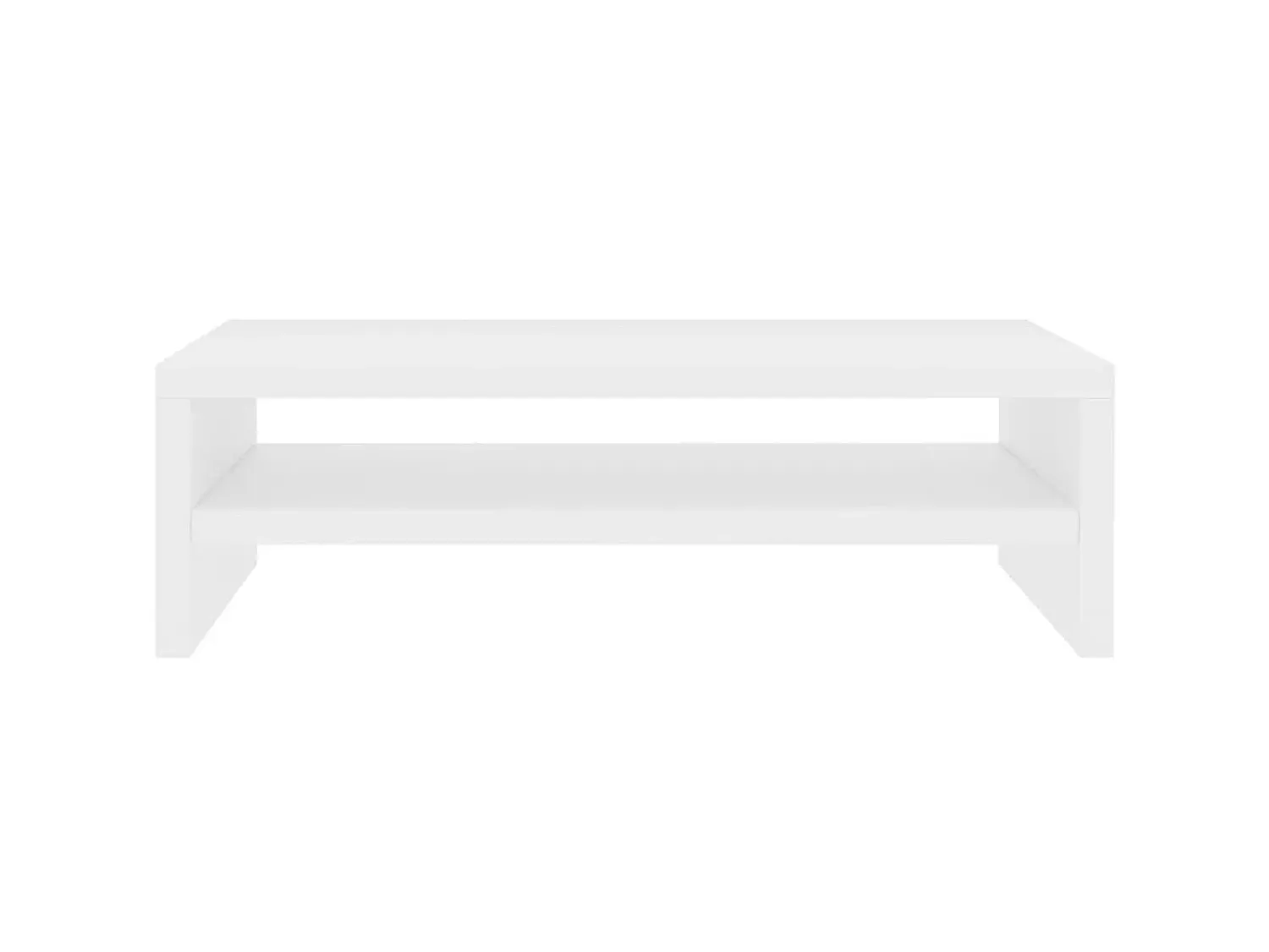 Sale Suporte para monitor 42x24x13 cm contraplacado PT953471 Branco