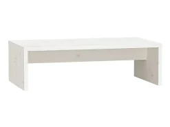 Suporte para monitor 50x27x15 cm pinho maciço PT814592^ Móvel De Tv
