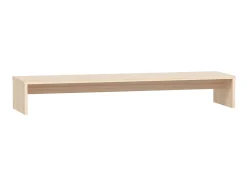 Suporte para monitor 100x27x15 cm madeira de pinho maciça PT232624^ Móvel De Tv