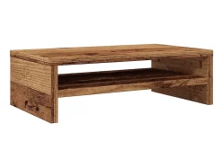 Sale vidaxl Suporte para monitor 42x24x13cm deriv. de madeira madeira velha Castanho