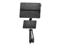 Móvel De Tv| Suporte para Projetor SucceBuy Suporte para Projetor com Rodízios, Tripé para Portátil, Altura de 80 a 170 cm Preto