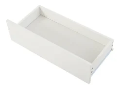 Outlet Suporte para TV - Suporte para TV com 3 gavetas e acabamento dourado - Corrediças inferiores suaves e silenciosas Branco