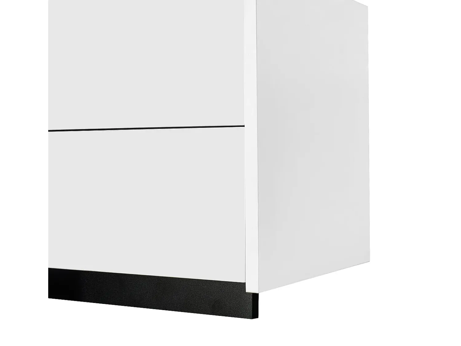 Móvel De Tv| Suporte para TV brilhante - Suporte para TV com 1 gaveta e 4 portas - com iluminação LED - para sala de estar Branco