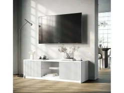 Móvel De Tv* Suporte para TV BUDAPEST Branco