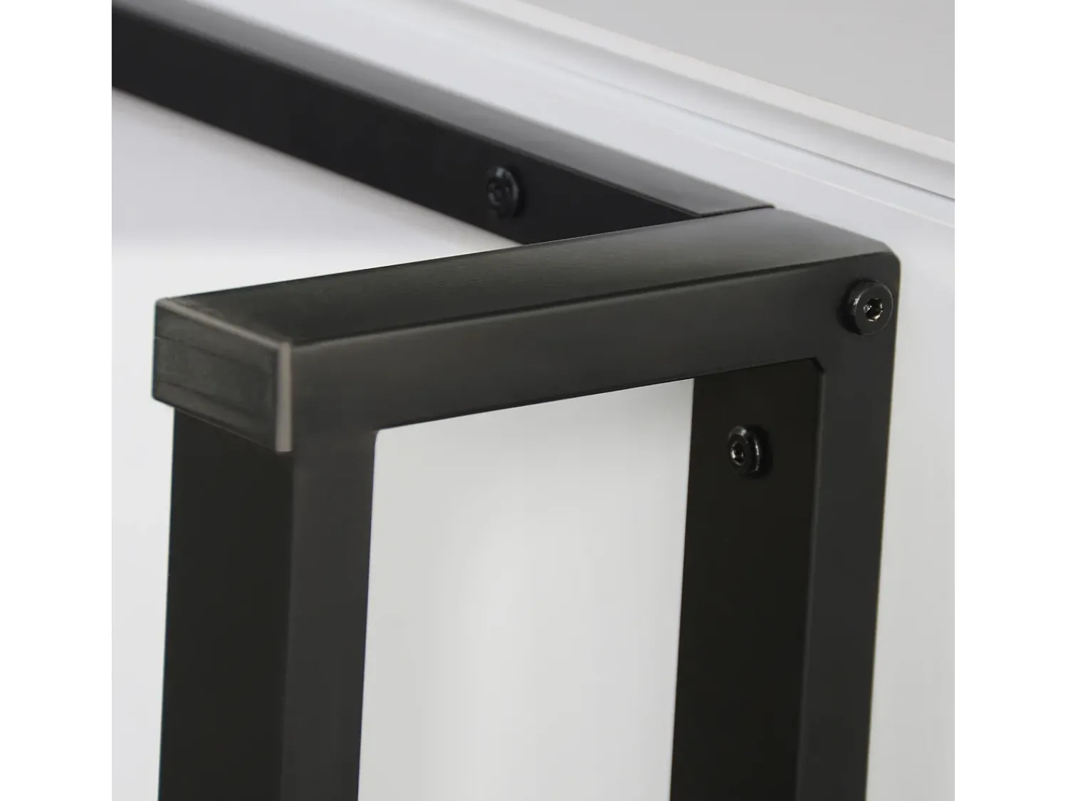 Hauss Spole Suporte para TV com 2 gavetas e 2 portas - pés em metal - cor e madeira^ Móvel De Tv
