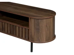 Hauss Spole Suporte para TV com 2 gavetas - Madeira MDF - Cor^ Móvel De Tv