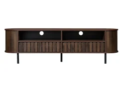 Hauss Spole Suporte para TV com 2 gavetas - Madeira MDF - Cor^ Móvel De Tv