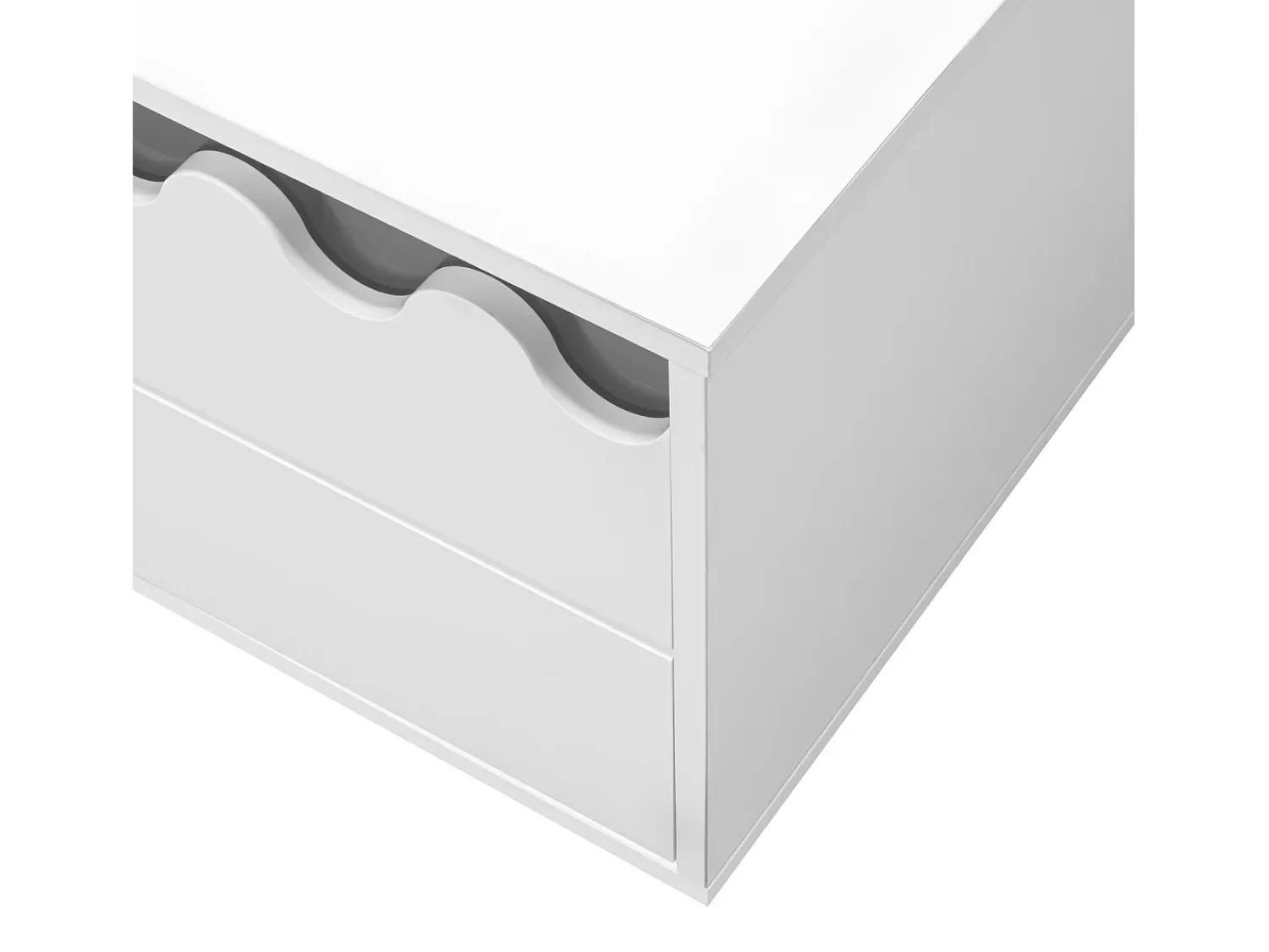 Móvel De Tv|Hauss Spole Suporte para TV com 4 portas e design ondulado - 170x40x45 cm Branco