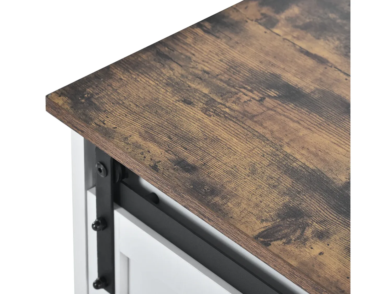 Móvel De Tv|Hauss Spole Suporte para TV com 2 portas de correr - Prateleiras ajustáveis 150 x 40 x 60 cm - Branco