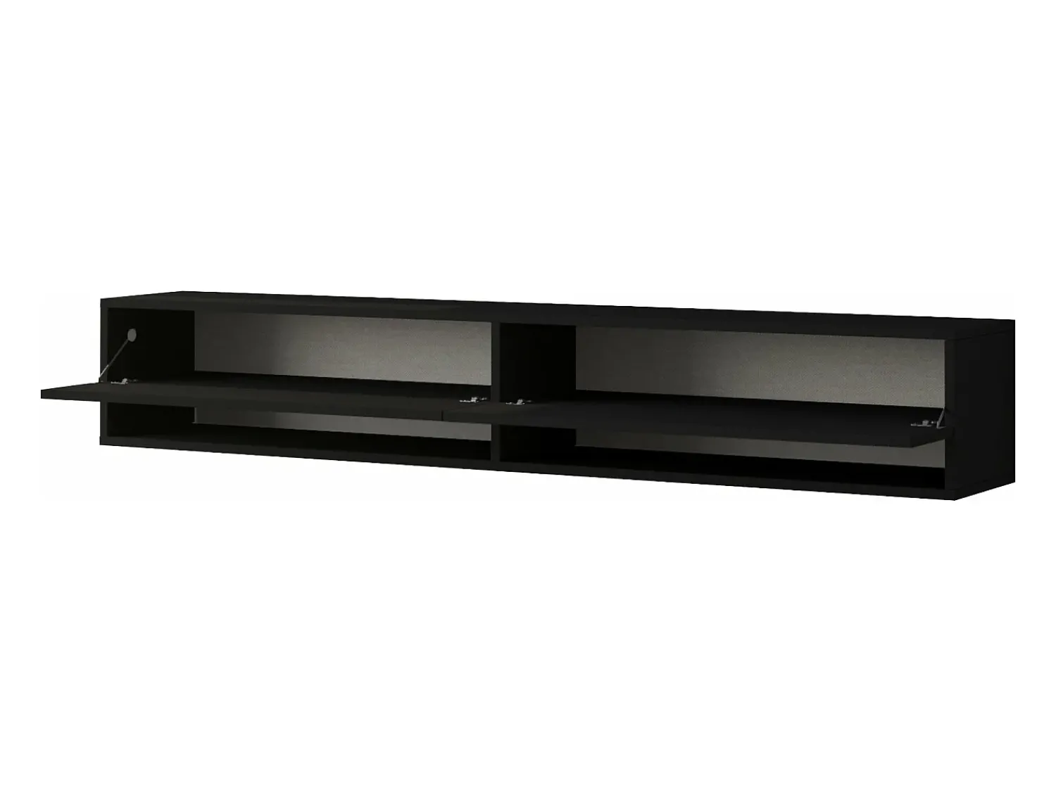 Helloshop26 Suporte para TV com 2 portas 29,5 x 180 x 31,5 cm 03_0007777^ Móvel De Tv