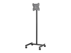 Móvel De Tv| Suporte para TV com Rodas SucceBuy Carrinho Móvel para TV e Suporte para TV com Pé Portátil, Para Televisores/LED/LCD/OLED de 431,8 a 1397 mm, Até 20 kg Preto