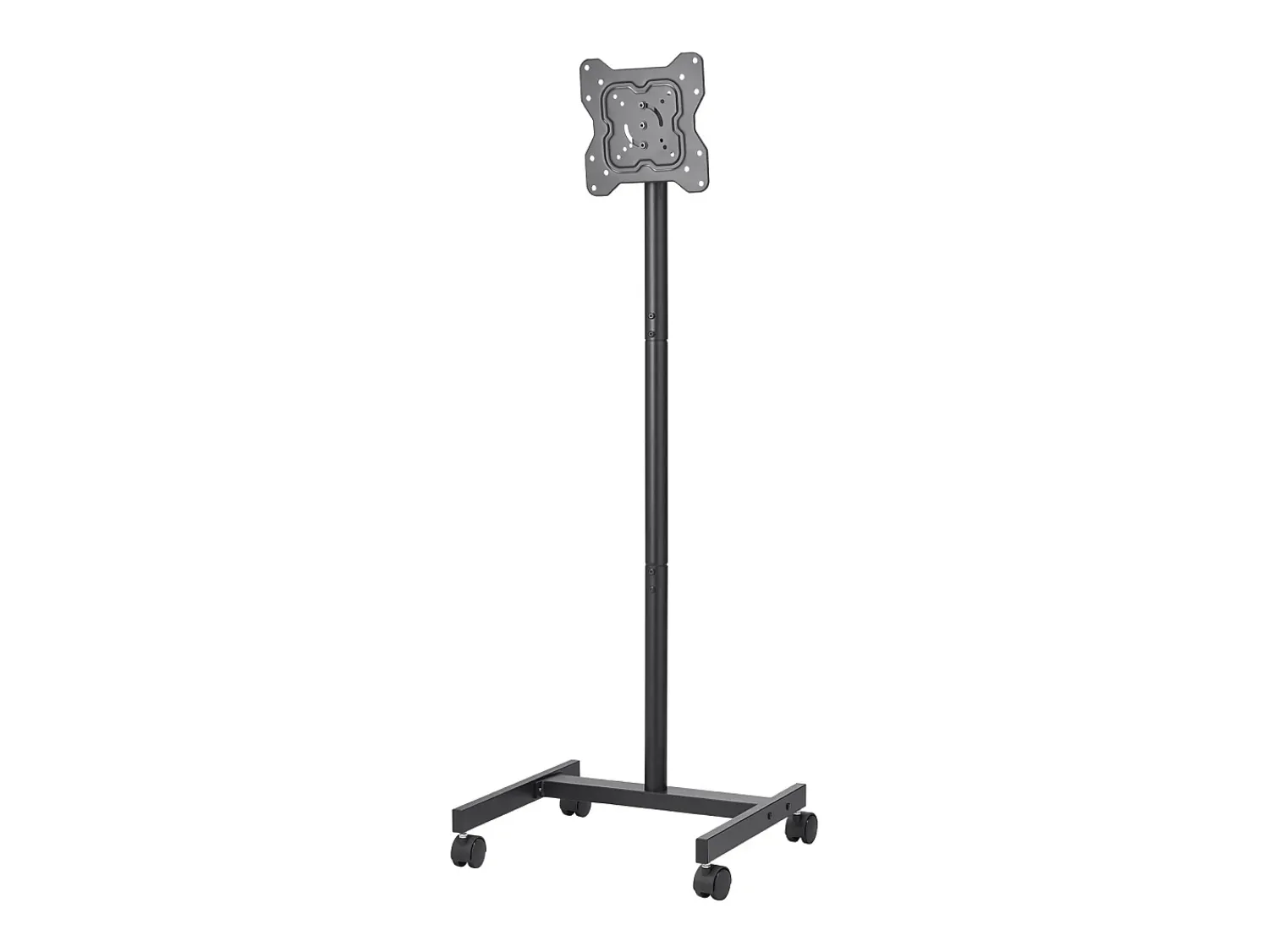 Móvel De Tv| Suporte para TV com Rodas SucceBuy Carrinho Móvel para TV e Suporte para TV com Pé Portátil, Para Televisores/LED/LCD/OLED de 431,8 a 1397 mm, Até 20 kg Preto