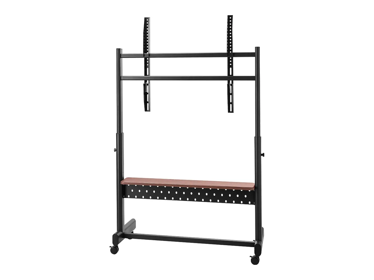 Suporte para TV com Rodas SucceBuy, para Televisores/LED/LCD/OLED (139,7-254 cm), Carrinho Portátil, Até 92,99 kg, VESA 80x60 cm, Sala de Estar/Escritório/Exterior^ Móvel De Tv