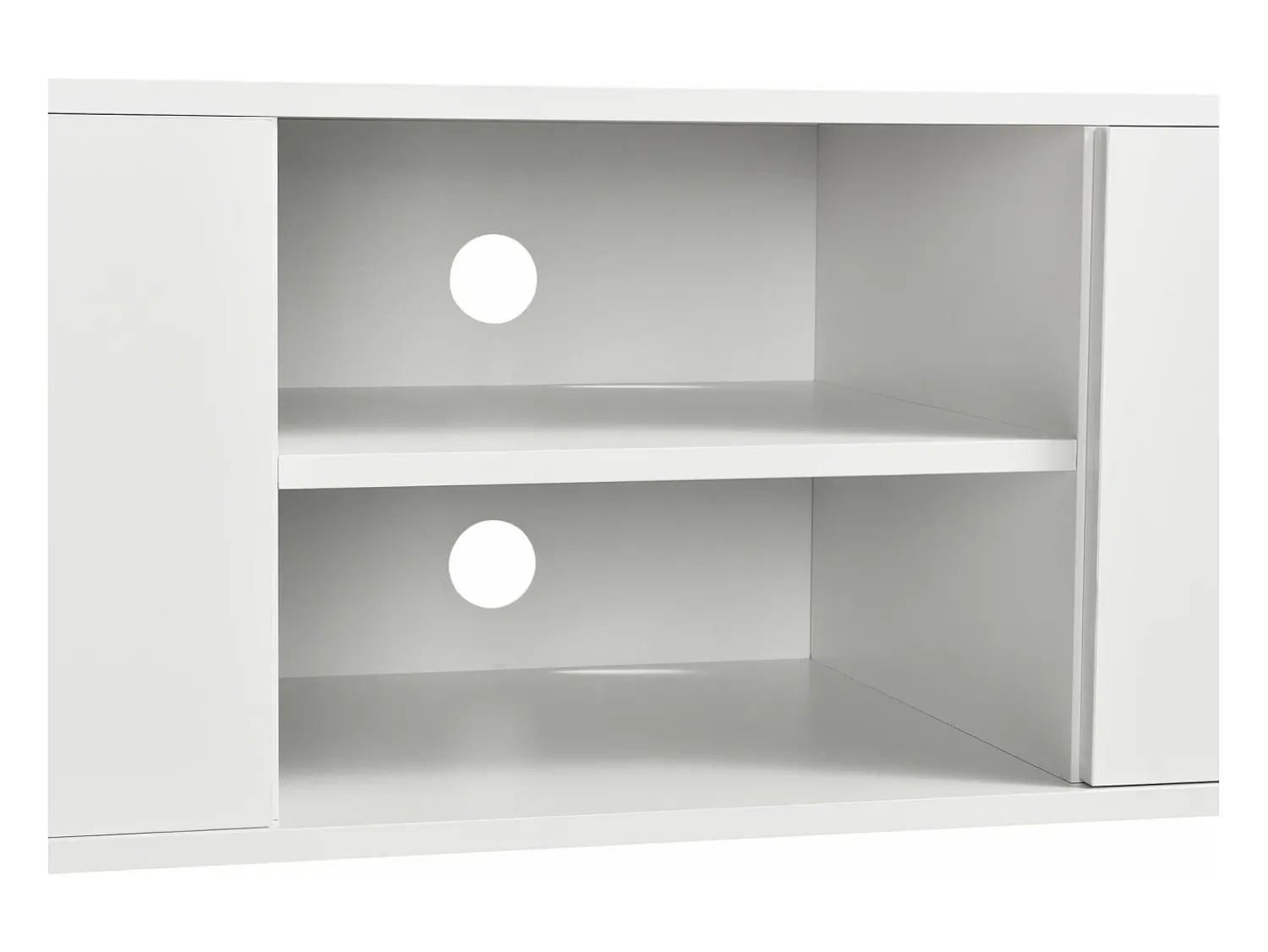 Móvel De Tv*Mobikasa Suporte para TV com suporte para TV de 120 cm 03_0005871 Branco
