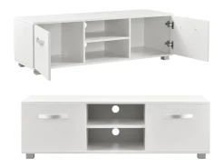 Móvel De Tv*Mobikasa Suporte para TV com suporte para TV de 120 cm 03_0005871 Branco