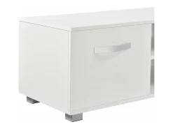 Móvel De Tv*Mobikasa Suporte para TV com suporte para TV de 120 cm 03_0005871 Branco