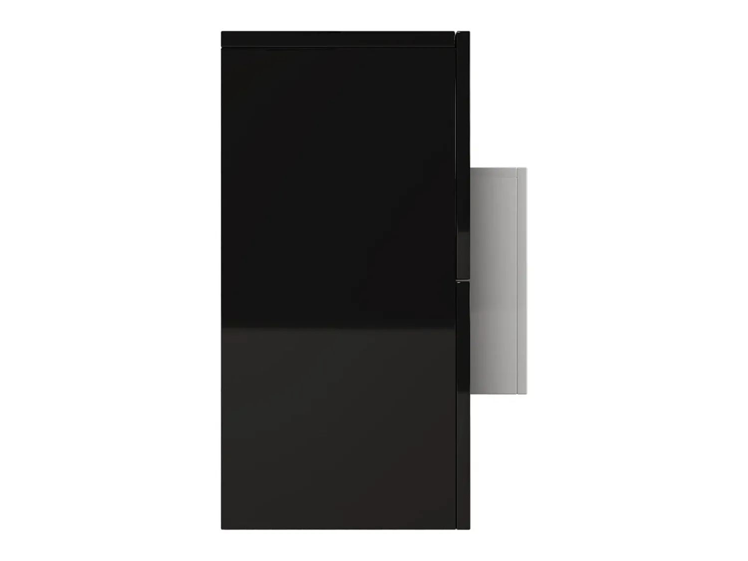 Móvel De Tv* Suporte para TV de 200 cm com iluminação LED, móvel para sala de estar, design moderno, elegante superfície de vidro, . Preto