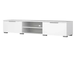 Dmora Suporte para TV Dtheat, Aparador de sala, Móvel baixo para TV, Base de parede equipada, 173x40 h33 cm,^ Móvel De Tv