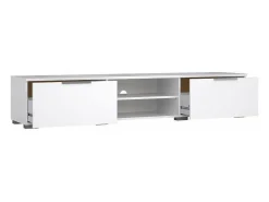 Dmora Suporte para TV Dtheat, Aparador de sala, Móvel baixo para TV, Base de parede equipada, 173x40 h33 cm,^ Móvel De Tv