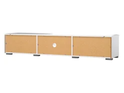Dmora Suporte para TV Dtheat, Aparador de sala, Móvel baixo para TV, Base de parede equipada, 173x40 h33 cm,^ Móvel De Tv