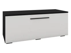 Online Suporte para TV haaus Kos, 1 porta, /Blanc Brillant, MDF, 95 x 40 x 39 cm Preto