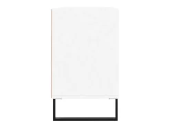 Helloshop26 Suporte para TV multimídia prateleira para TV aparador armário para TV sala de jantar sala de estar quarto 103,5 x 30 x 50 cm madeira engenheirada branca 02_0025640^ Móvel De Tv