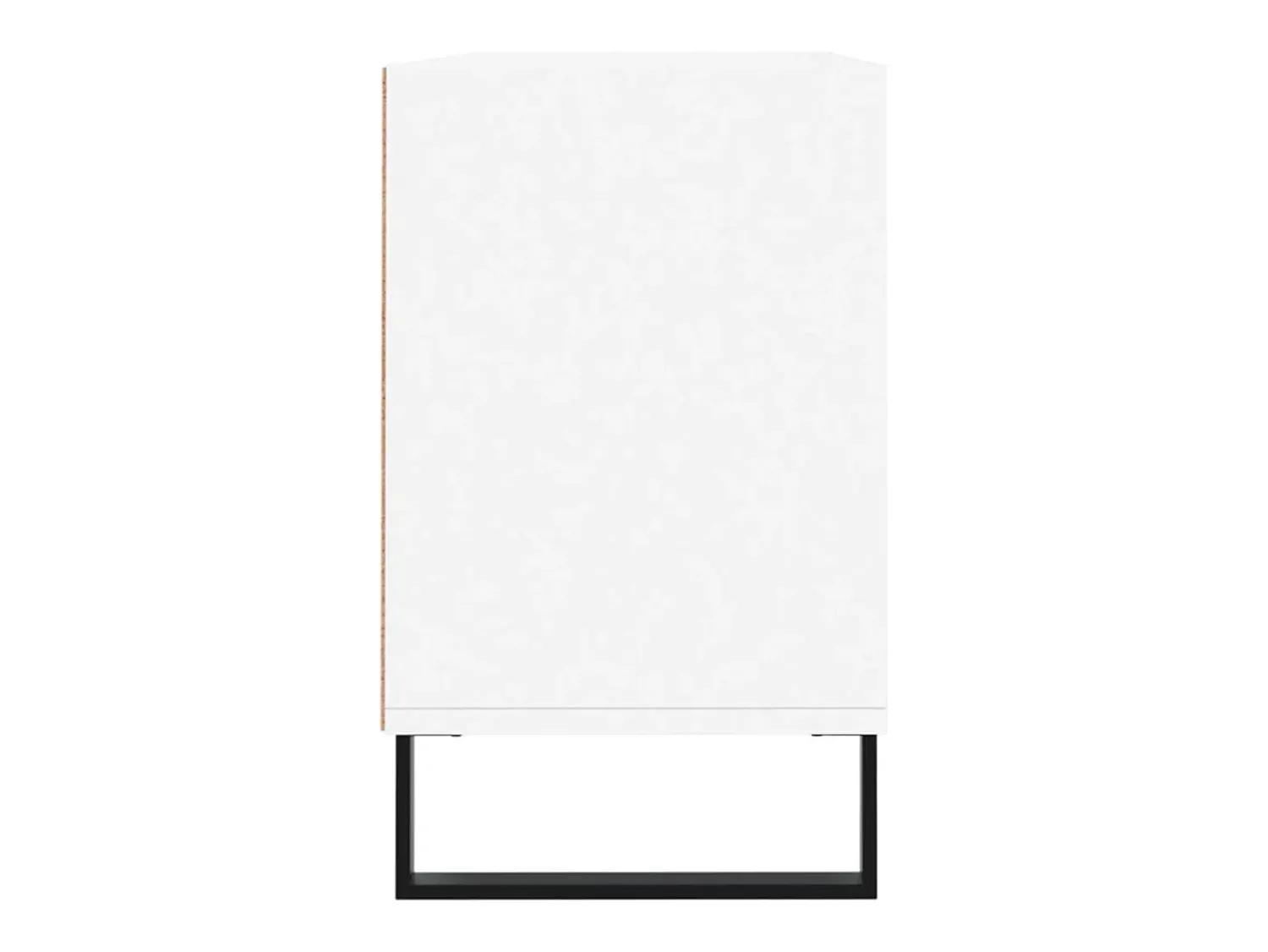Helloshop26 Suporte para TV multimídia prateleira para TV aparador armário para TV sala de jantar sala de estar quarto 103,5 x 30 x 50 cm madeira engenheirada branca 02_0025640^ Móvel De Tv