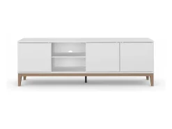 Loft24 Suporte para TV Owen | com 2 compartimentos em efeito carvalho^ Móvel De Tv