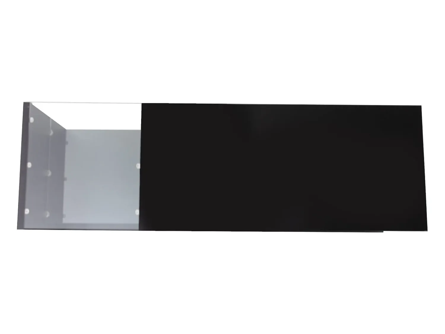 Suporte para TV - Suporte para TV para sala de estar com iluminação LED ajustável - 2 gavetas e espaço de arrumação aberto^ Móvel De Tv