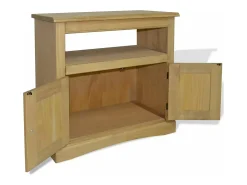 Móvel De Tv|Mobikasa Suporte para TV/aparador design prático pinho mexicano linha Corona 80 cm 2502212 Natural claro