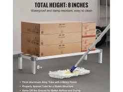 Prateleira* Suporte SucceBuy Rack de Cura de Alumínio Robusto 122 cm x 36 cm x 20 cm, Capacidade de Carga Excepcional de 454 kg - para Armazenamento e Secagem Seguros Branco