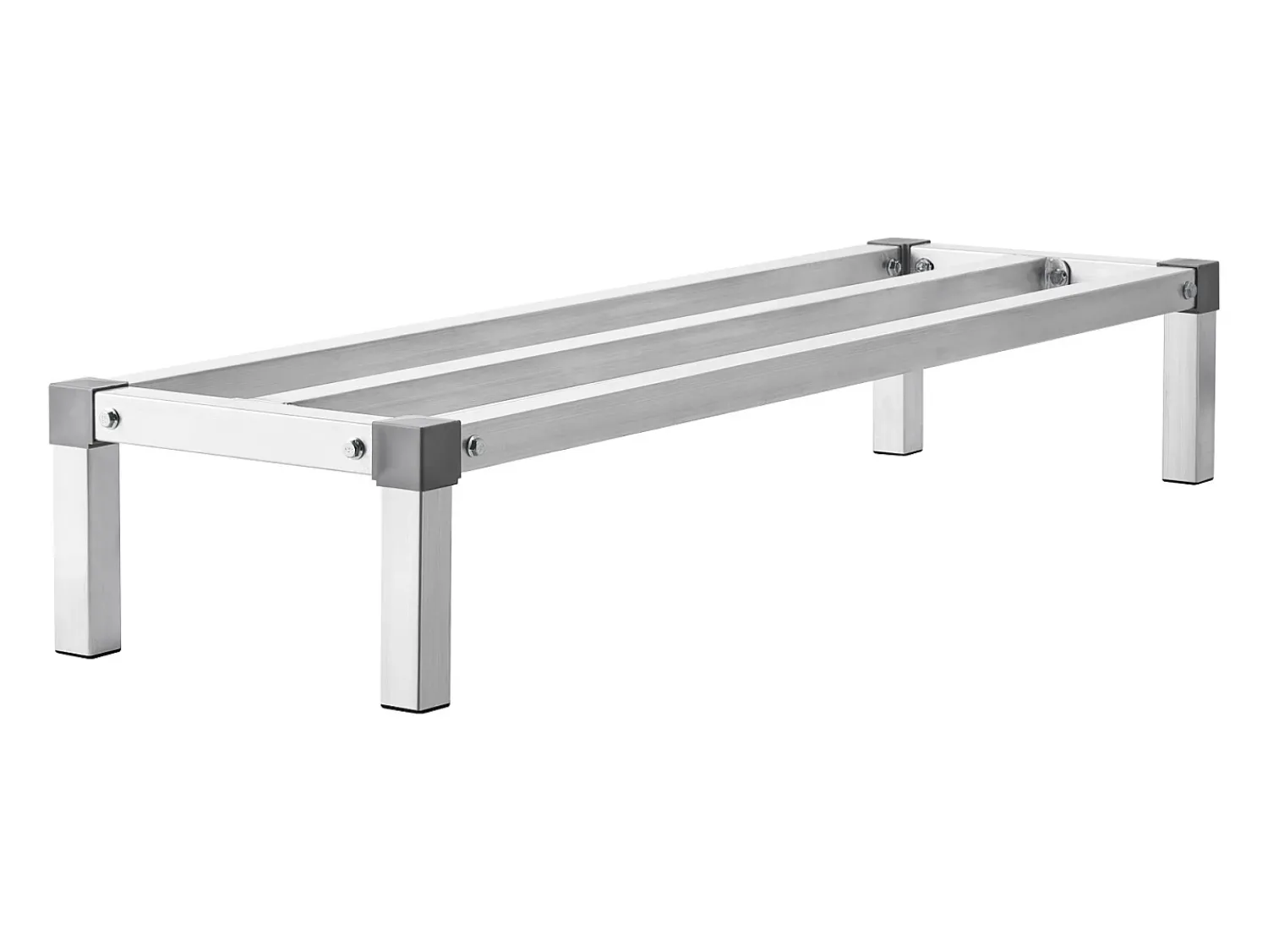 Prateleira* Suporte SucceBuy Rack de Cura de Alumínio Robusto 122 cm x 36 cm x 20 cm, Capacidade de Carga Excepcional de 454 kg - para Armazenamento e Secagem Seguros Branco